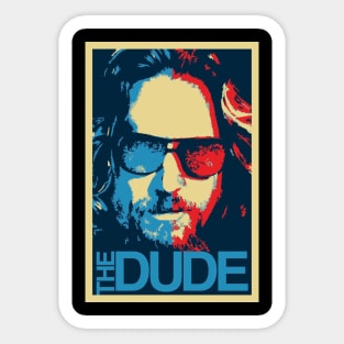 Big Lebowski The Dude Sticker